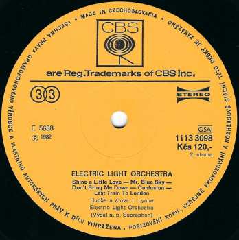 LP Electric Light Orchestra: Electric Light Orchestra