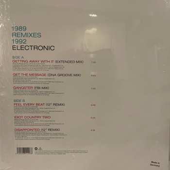 LP Electronic: 1989 Remixes 1992 LTD