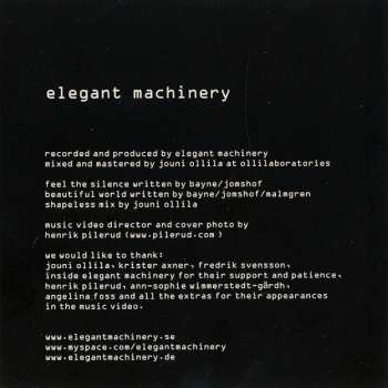 CD Elegant Machinery: Feel The Silence