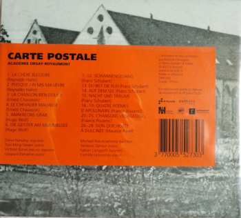 CD Victoire Bunel: Carte postale (Live à Orsay-Royaumont)