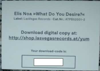 LP Elis Noa: What Do You Desire? LTD