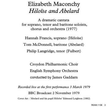 CD Philip Langridge: Héloïse And Abelard