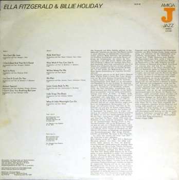 LP Ella Fitzgerald: Ella Fitzgerald Und Billie Holiday