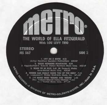 LP Ella Fitzgerald: The World Of Ella Fitzgerald