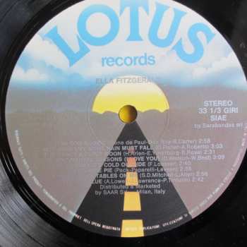 LP Ella Fitzgerald: Ella Fitzgerald (Sings With...)