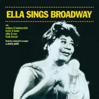 CD Ella Fitzgerald: Ella Sings Broadway + Ella Swings Gently With Nelson
