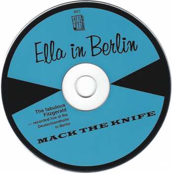 CD Ella Fitzgerald: Mack The Knife - Ella In Berlin LTD
