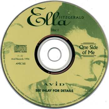 2CD Ella Fitzgerald: One Side Of Me