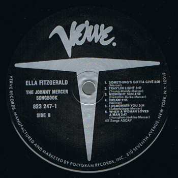 LP Ella Fitzgerald: The Johnny Mercer Song Book
