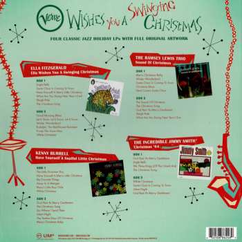 4LP/Box Set Ella Fitzgerald: Verve Wishes You A Swinging Christmas