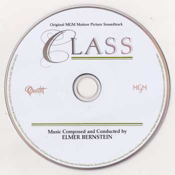 CD Elmer Bernstein: Class (Original MGM Motion Picture Soundtrack) LTD