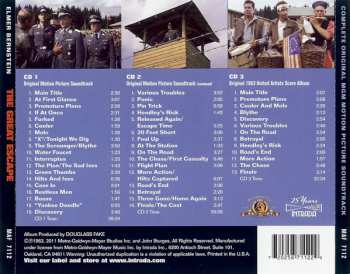 3CD Elmer Bernstein: The Great Escape (Complete Original MGM Motion Picture Soundtrack)