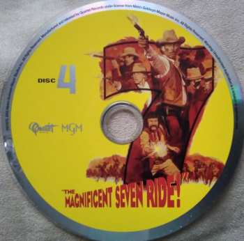 4CD/Box Set Elmer Bernstein: The Magnificent Seven Collection (Original MGM Motion Picture Soundtracks) DLX