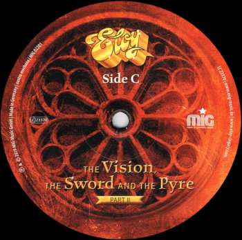 2LP Eloy: The Vision, The Sword And The Pyre (Part II) 