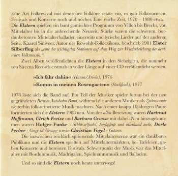 CD Elster Silberflug: Ich Fahr Dahin & Komm In Meinen Rosengarten