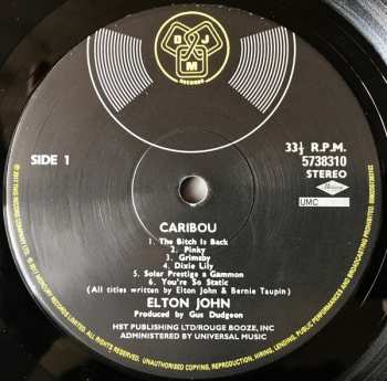 LP Elton John: Caribou