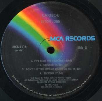 LP Elton John: Caribou