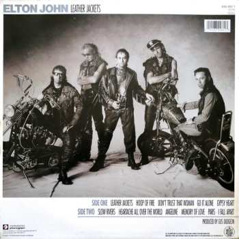 LP Elton John: Leather Jackets