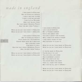 CD Elton John: Made In England