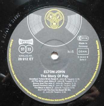 LP Elton John: The Story Of Pop