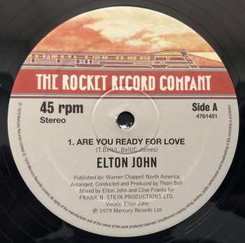 LP Elton John: The Thom Bell Sessions '77