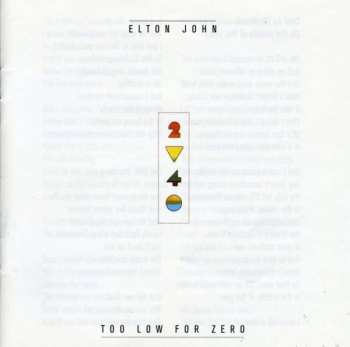 CD Elton John: Too Low For Zero