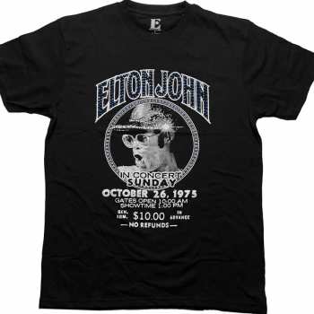 Merch Elton John: Tričko In Concert