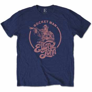 Merch Elton John: Tričko Rocketman Circle Point 