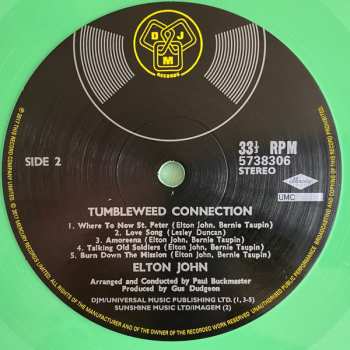 LP Elton John: Tumbleweed Connection CLR | LTD