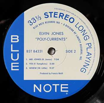LP Elvin Jones: Poly-Currents
