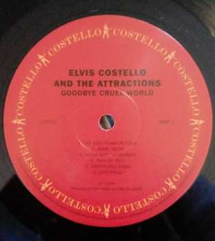 LP Elvis Costello & The Attractions: Goodbye Cruel World