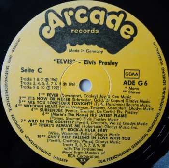 2LP Elvis Presley: Seine 40 Grössten Hits