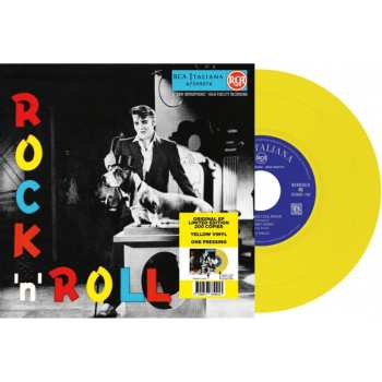 SP Elvis Presley: 7-ep Etranger N18 - Rock 'n' Roll (italy) (yellow Vinyl)