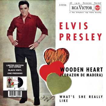 SP Elvis Presley: 7-wooden Heart