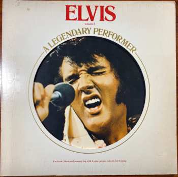 LP Elvis Presley: A Legendary Performer - Volume 1