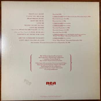 LP Elvis Presley: A Legendary Performer - Volume 1