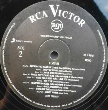 LP Elvis Presley: Elvis 56
