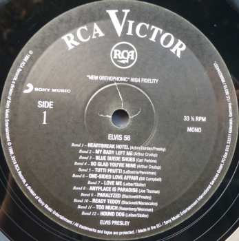 LP Elvis Presley: Elvis 56