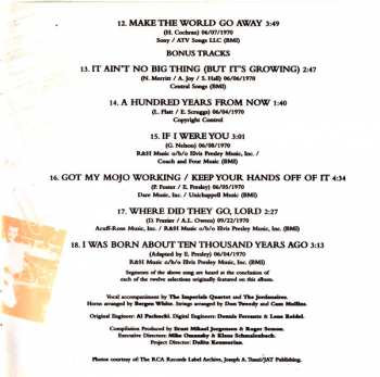 CD Elvis Presley: Elvis Country (I'm 10,000 Years Old)