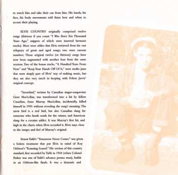 CD Elvis Presley: Elvis Country (I'm 10,000 Years Old)