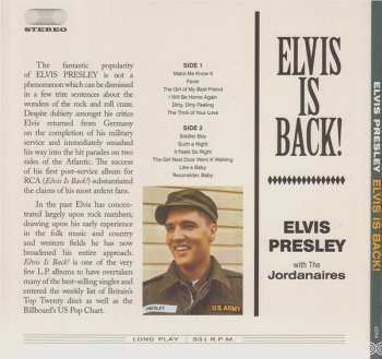 CD Elvis Presley: Elvis Is Back! + A Date With Elvis LTD