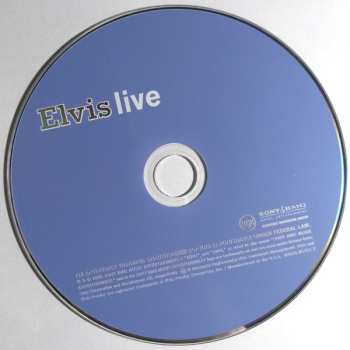 CD Elvis Presley: Elvis Live