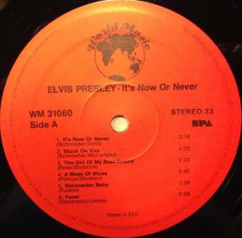 12LP/Box Set Elvis Presley: His Best Years 1954-1960  -  Complete Works