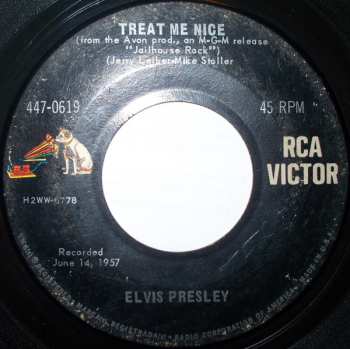 SP Elvis Presley: Jailhouse Rock / Treat Me Nice