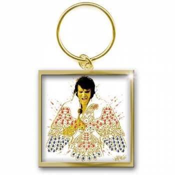 Merch Elvis Presley: Kľúčenka American Eagle 