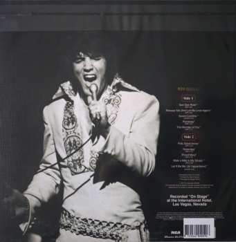 LP Elvis Presley: On Stage (February, 1970) CLR | LTD