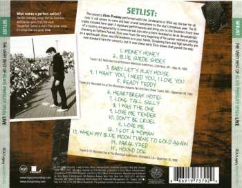 CD Elvis Presley: Setlist: The Very Best Of Elvis Presley 1950's Live