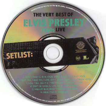 CD Elvis Presley: Setlist: The Very Best Of Elvis Presley 1950's Live
