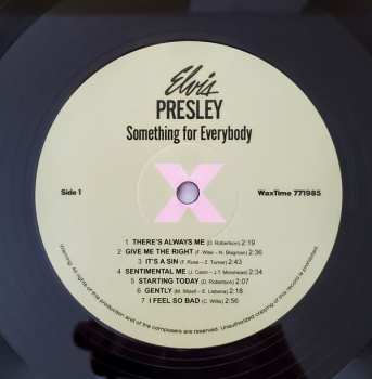 LP Elvis Presley: Something For Everybody LTD