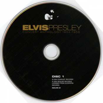 2CD Elvis Presley: Concert Anthology 1954-1956